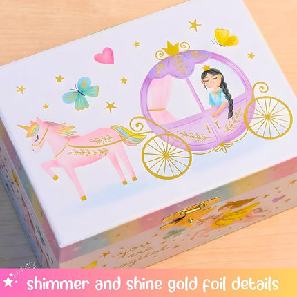 Giggle & Honey® Musical Princess Jewellery Box for Girls