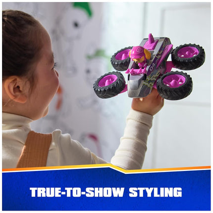 Paw Patrol: Rescue Wheels Skye’s Jet, Toy Truck with Transformation into Jet-Mode and Collectible Action Figure, Kids’ Toys for Boys & Girls Ages 3+