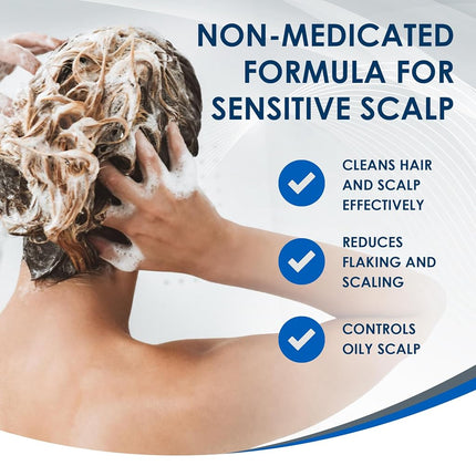 Free & Clear Hair Shampoo | Fragrance, Gluten and Sulfate Free | For Sensitive Skin | 12 Ounce