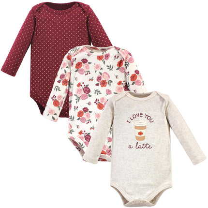 Hudson Baby Unisex Baby Cotton Long-sleeve Bodysui