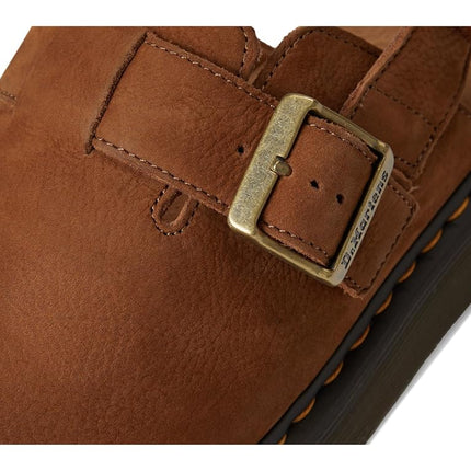 Dr. Martens Men's Jorge II Suede Slingback Mules, Desert Brown, 14 Women/13 Men