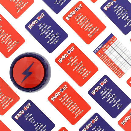 Ginger Fox Card Games (Buzzed Out The Quick-Fire Card Game)