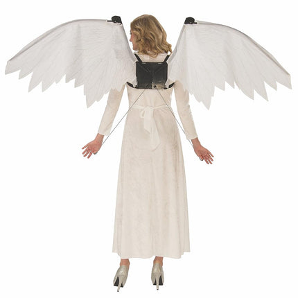Rubie's Mechanical Wings Costume Accessory, White, One Size