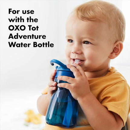 OXO Tot Adventure Water Bottle Pajita de repuesto – Paquete de 2
