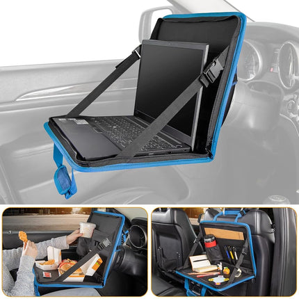 JOYTUTUS 3 in 1 Steering Wheel Eating Tray (Blue),