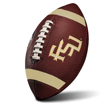 Franklin Sports Florida State Seminoles Kids NCAA Youth Football - Official College Team Junior Footballs with Team Logos for Kids - Junior Size PVC Ball - Backyard + Tailgate Ball - 8.5"