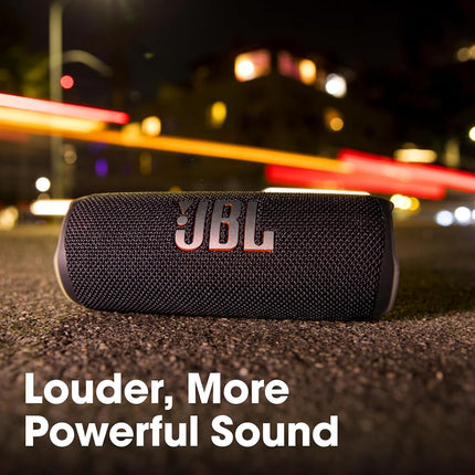 JBL Flip 6 (Green) + Bundle with Case Logic Braided USB Type-C Charge & Sync (6 feet, Gray)