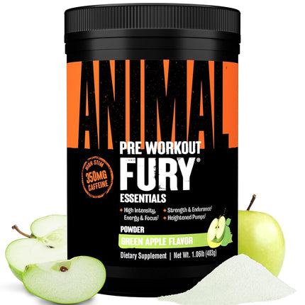 Animal Fury Pre-Workout Energy Supplement with Ami