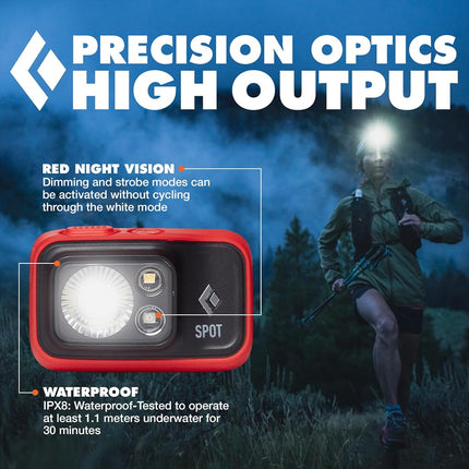 Black Diamond Equipment Spot 400 Headlamp, Octane