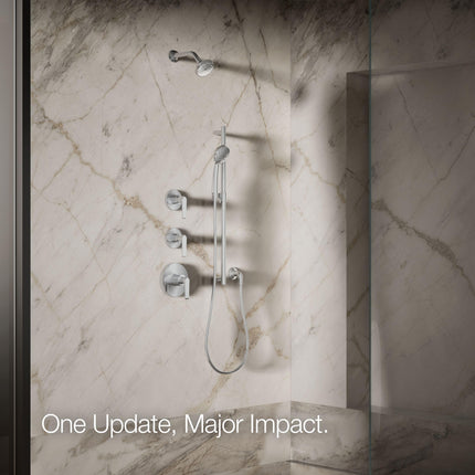 Kohler K-72422-CP Awaken B90 Single-Function 1.5gpm Showerhead, Polished Chrome