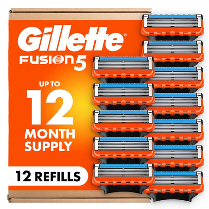 Gillette Fusion5 Manual Mens Razor Blade Refills, 