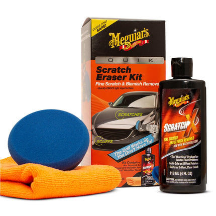 Meguiar’s Quik Scratch Eraser Kit, Car Scratch Rem
