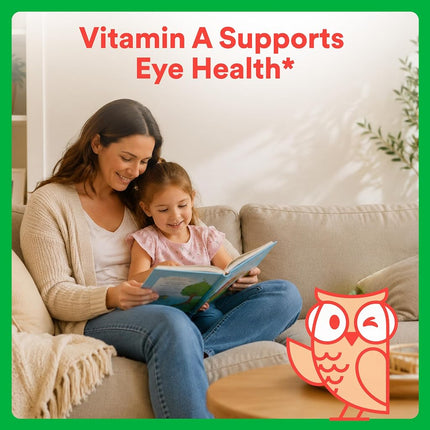 SmartyPants Organic Kids Multivitamin Gummies: Omega 3 (ALA), Vitamin D3, C, Vitamin B12, B6, A, K & Zinc for Immune Support, Biotin, Vegetarian, Three Fruit Flavors, 120 Count (30 Day Supply)