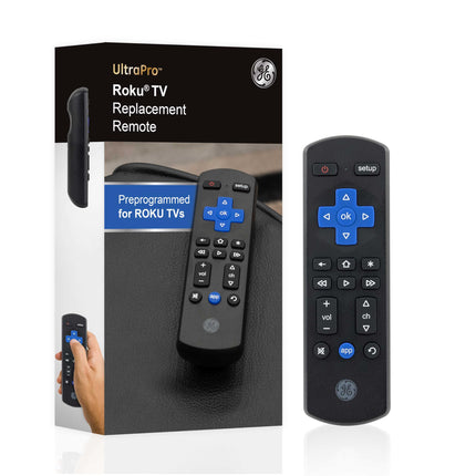 GE Roku TV Remote Replacement Only for ROKU TV and
