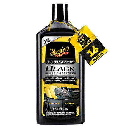 Meguiar's Ultimate Black Plastic Restorer -16oz.