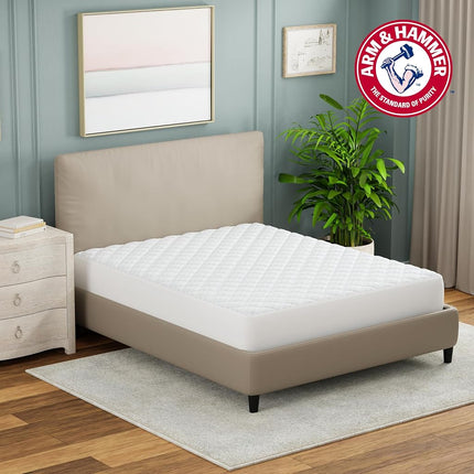 Arm & Hammer Cubrecolchón Refrescante, Impermeable, Queen