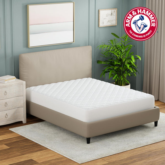 Arm & Hammer Cubrecolchón Refrescante, Impermeable, Queen