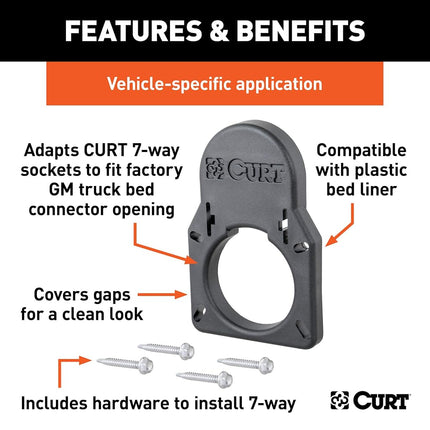 Aries Automotive 55417: 2020 Gm 7-Way Adapter Cover