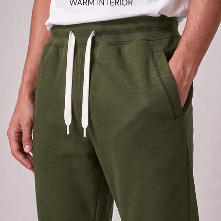 Southpole Men's Basic Active Fleece Jogger Pants-Regular and Big & Tall Sizes, Ov, XXL