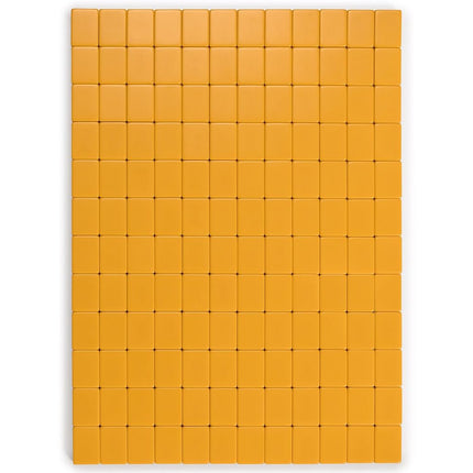 YMI Japanese Riichi Mahjong Set, White & Yellow Tiles