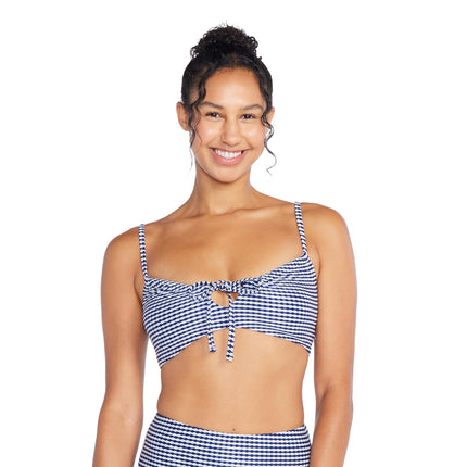 Speedo Women's Swimsuit Bikini Top Adjustable Squa