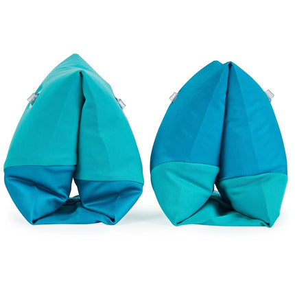 Swimways Soft Swimmies Inflatable Floats for Toddlers, Inflatable Pool Floats and Arm Floats, Pool Accessories for Kids Ages 3-5, Blue