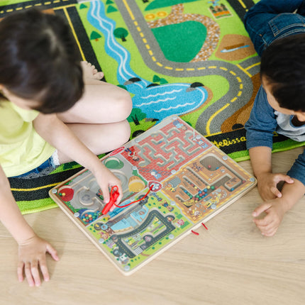 Tablero de laberinto magnético de madera Melissa & Doug Paw Patrol 2