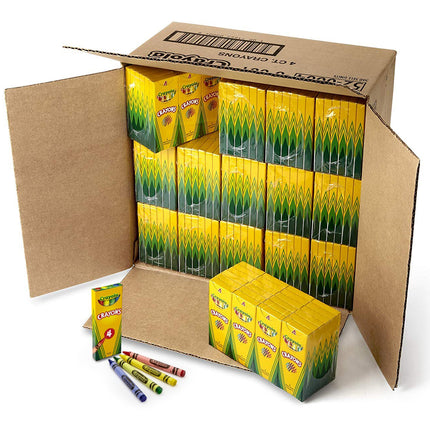 CRAYOLA 4ct. Crayon Tuck Box (360 packs of 4 Crayo
