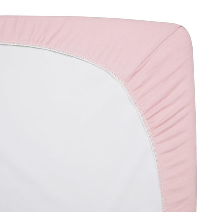 American Baby Company 3 Pack 100% Natural Cotton Jersey Knit Fitted Pack N Play Playard Sheet, Pink, Soft Breathable, for Girls