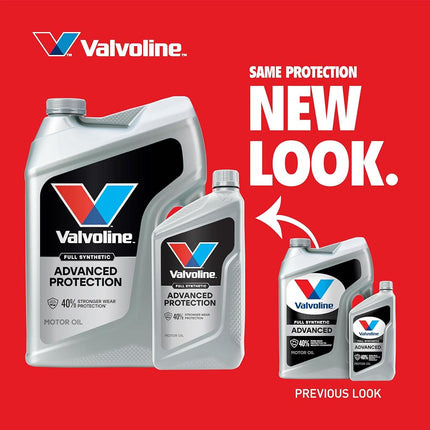 Valvoline Advanced Full Synthetic 0W-20 Motor Oil 5 Quart
