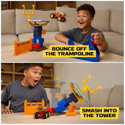Monster Jam 1t64 SmshNBsh FtPlayset