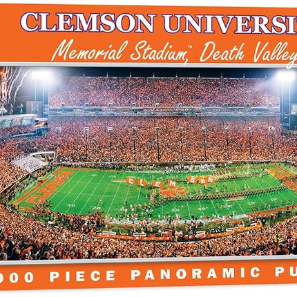 MasterPieces 91314: Clemson 1000pc Panoramic Puzzle