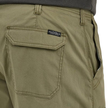 Lee Men's Big & Tall Extreme Motion Crossroad Cargo Short, Olive Night, 54 Big