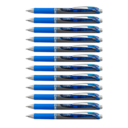 EnerGel XM Retractable, 1.0mm Tip, Blue ink, Pack 