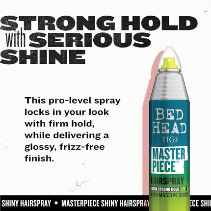 Bed Head Remix Master Piece Extra Strong Hold Hairspray by TIGI for Unisex - 10.3 oz Hair Spray