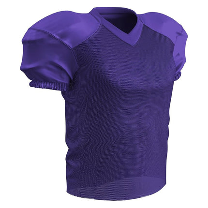 Champro Time Out Polyester Practice Football Jersey Purple