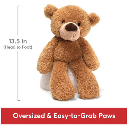 GUND - Fuzzy Bear Beige - Kids Soft Toy Teddy Bears