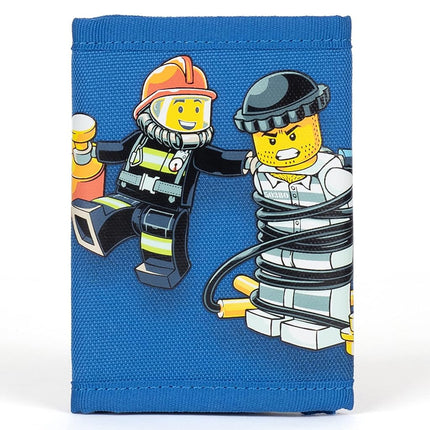 LEGO Kids Minifigure Wallet, Police and Fire, One Size, Lego Wallet