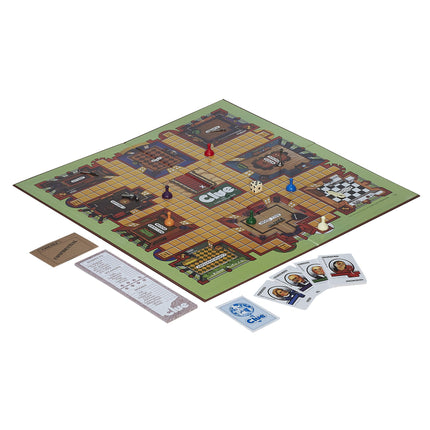 Hasbro Gaming Colonel Mustard Retro Clue Game, Brown/a, 6 Player, Ages 6+