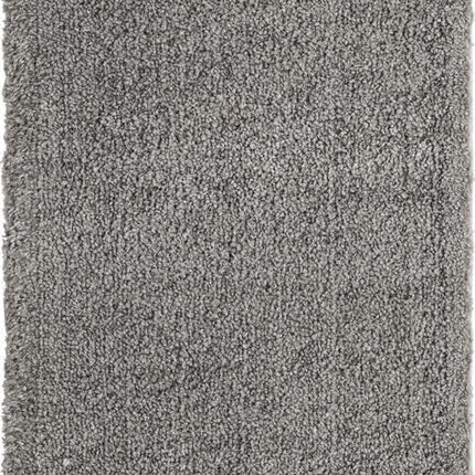 Unique Loom Solo Collection Plush, Modern, Solid, Shag Area Rug (2' 2 x 8' 0 Runner, Gray)