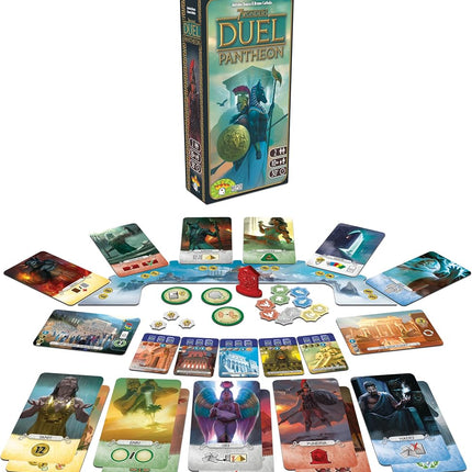 Asmodee 31401 7 Wonders Duel Pantheon Card Game