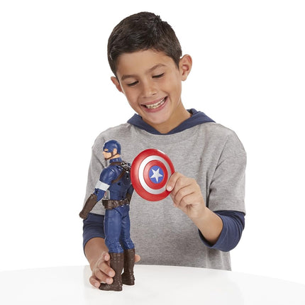 Marvel Hasbro Avengers Age of Ultron Titan Hero Tech Captain America 12 Inch Figure