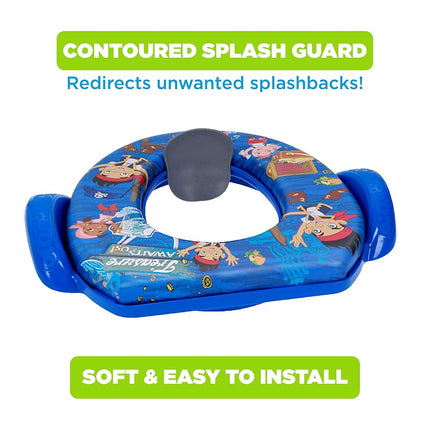 Disney Jake and The Never Land Pirates "Treasure Ahoy" Soft Potty, Blue