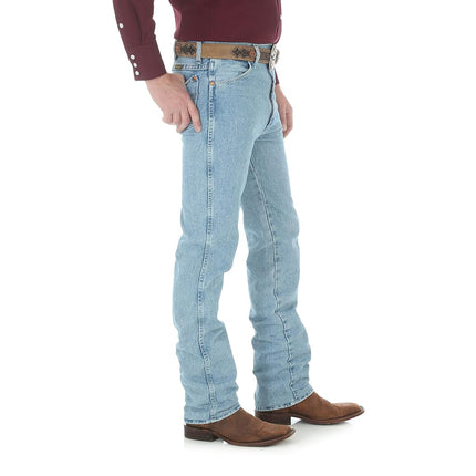 Wrangler Men's Jeans 936 Slim Fit Premium Wash Antique Bl 35W x 30L