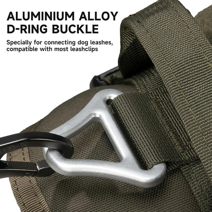 EXCELLENT ELITE SPANKER Nylon Military Patrol Dog Vest Harness Adjustable