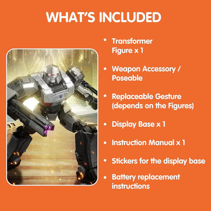 Blokees Figures - Transformers (Model Kit) 71162 - Classic Class(CC) 12-ONE-Megatron （Luminous Eyes）
