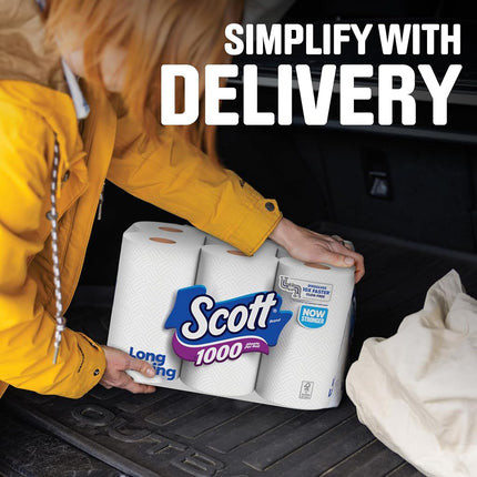 Scott Pañuelos de baño blancos (caja de 6)