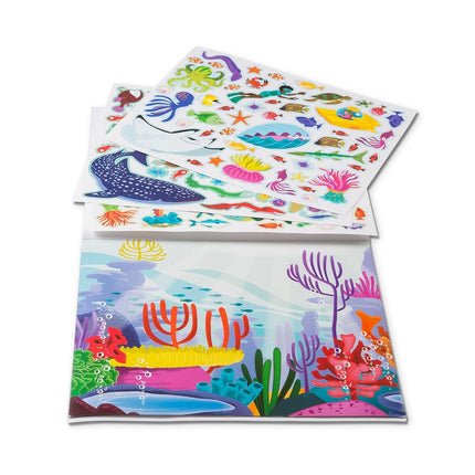 Melissa & Doug Reusable Sticker Activity Pad - Under The Sea - FSC Certified