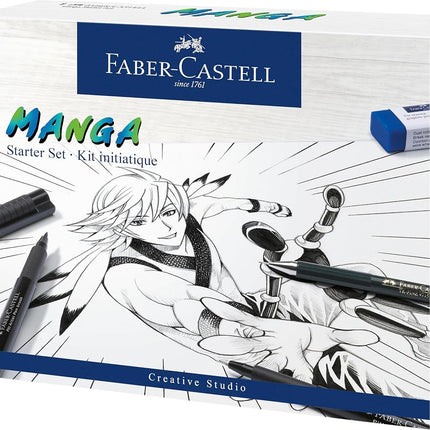 Faber-Castell Creative Studio Manga Starter Set, M