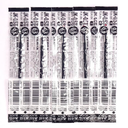 Zebra JK-0.5 Black Ink Refill (RJK-BK), 0.5mm, for